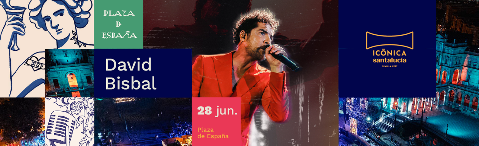 Logo Iconica Sevilla David Bisbal