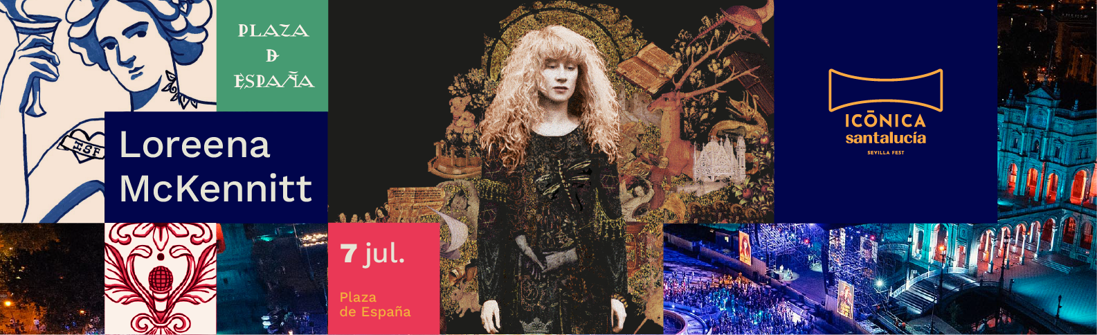 Logo Iconica Sevilla Loreena Mckennit