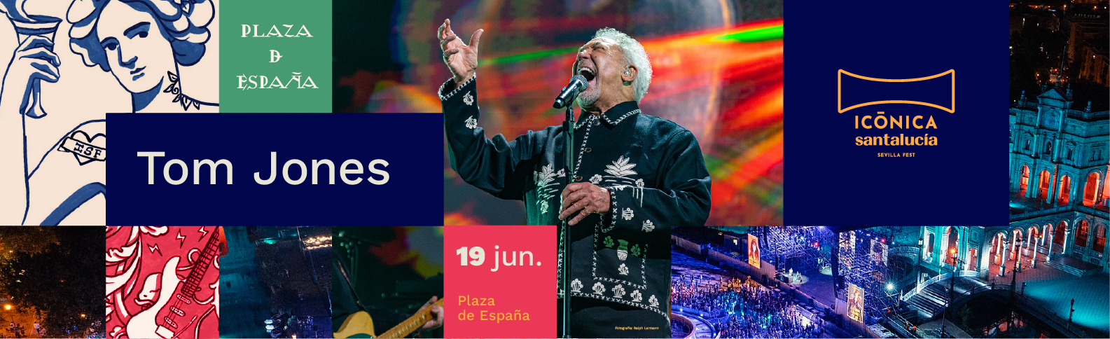 Logo Iconica Sevilla Tom Jones